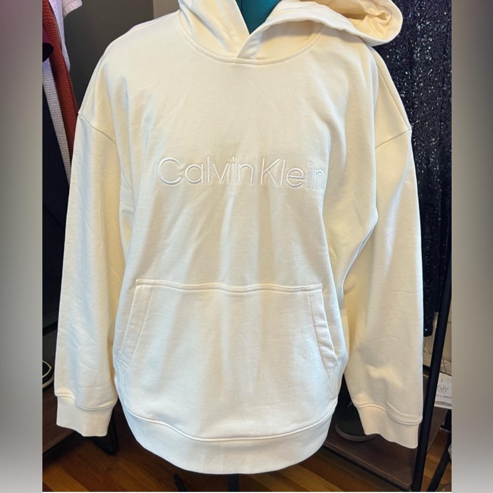 Calvin Klein Cream Men's Hoodie
